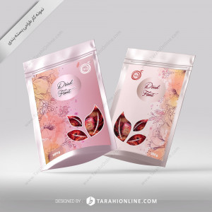 Packaging Design dried fruit - strawberry 2